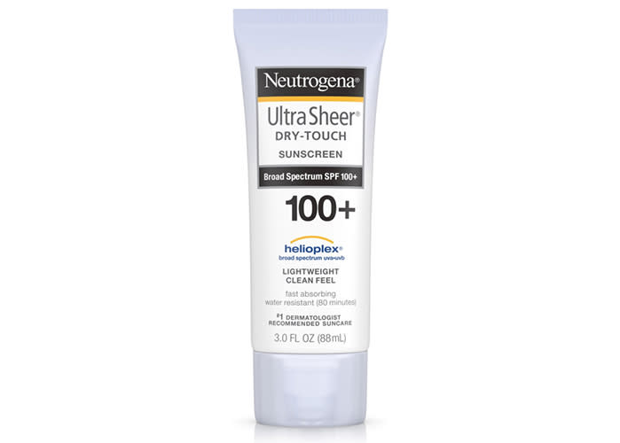 Neutrogena Ultra Sheer Dry-Touch Sunblock SPF 100. (Photo: Ulta)