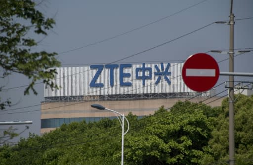 Washington banned smartphone giant ZTE from purchasing crucial US components for seven years as punishment for breaking US export controls