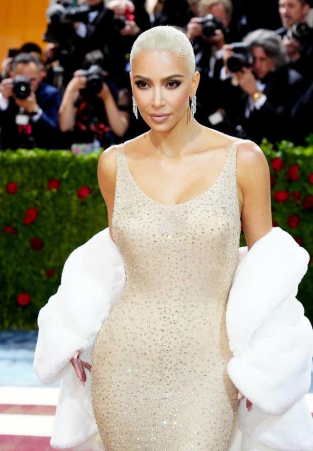 Kim Kardashian Wears Skin-Tight Bodysuit After Revealing 21 Pound