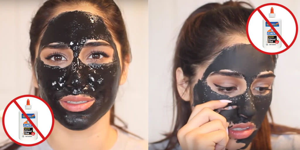 Uændret . Flere Here's Why You Definitely Shouldn't Try the Viral Elmer's Glue Face Mask