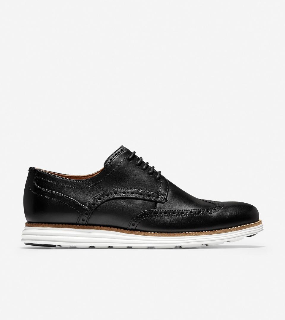 <p><a href="https://go.redirectingat.com?id=74968X1596630&url=https%3A%2F%2Fwww.colehaan.com%2Foriginalgrand-wingtip-oxford-black-white%2FC26469.html&sref=https%3A%2F%2F" rel="nofollow noopener" target="_blank" data-ylk="slk:Shop Now;elm:context_link;itc:0;sec:content-canvas" class="link ">Shop Now</a></p><p>ØriginalGrand Wingtip Oxford</p><p>colehaan.com</p><p>$129.95</p>