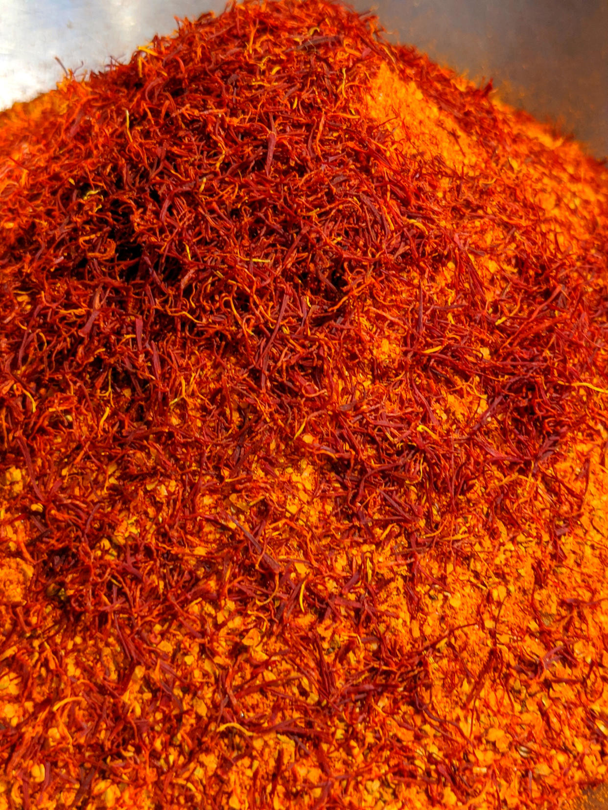 Rivera sells his small-batch sazón mixes online and offers a sazón featuring saffron as well. (Eric Rivera)