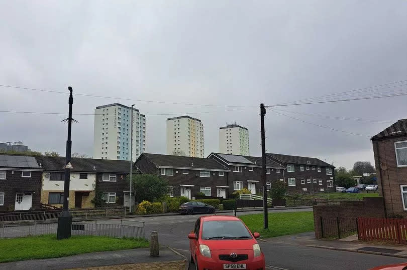 General views in Burmantofts, Leeds