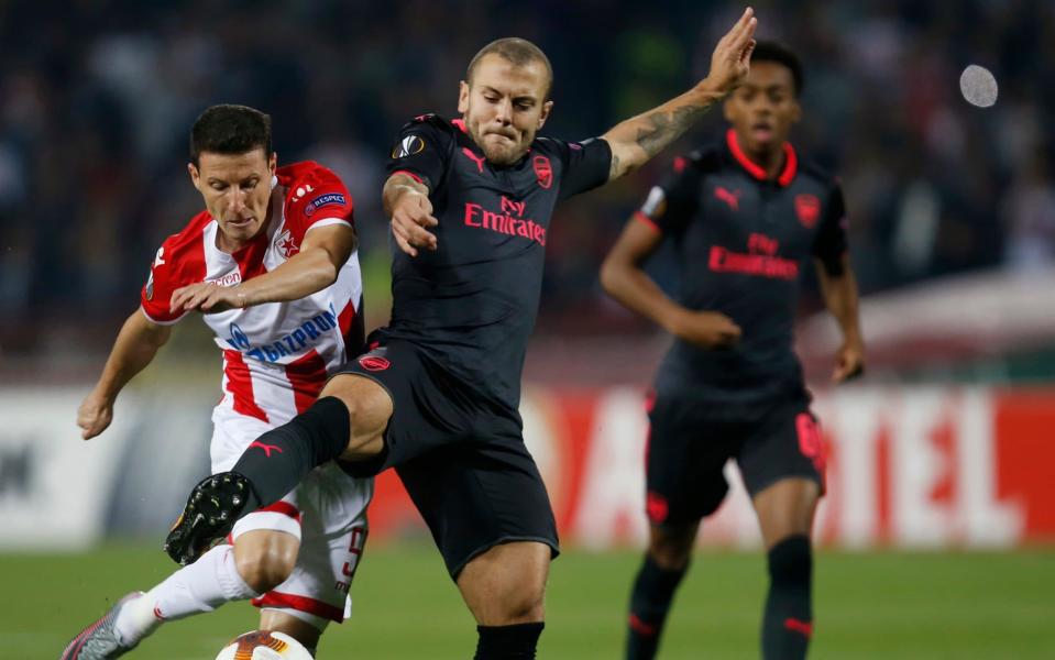 Arsenal are looking for a repeat performance against Red Star - AP