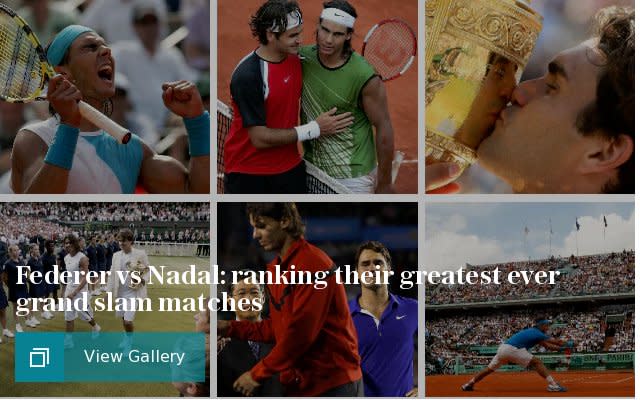 Federer vs Nadal: ranking their greatest ever grand slam matches