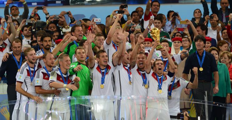 Deutsche Weltmeister 2014 (Bild: AP)