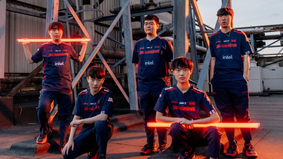 Will JD Gaming be the first team to walk the golden road and win all regional and international championships in a year? (Photo: Riot Games)