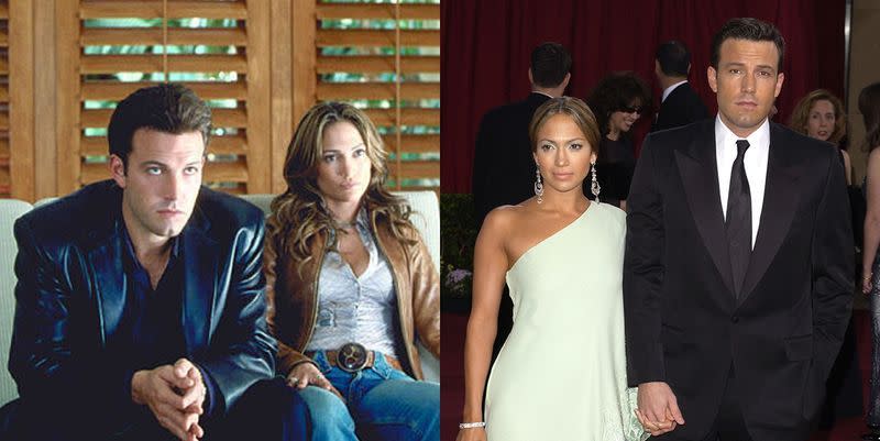 Jennifer Lopez and Ben Affleck