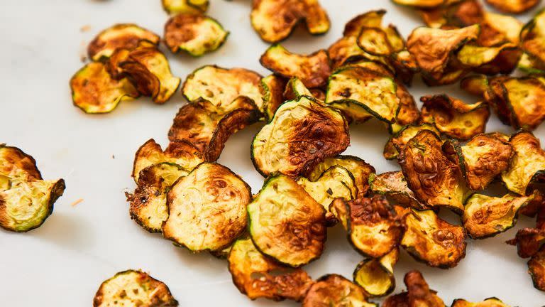 Cool Ranch Zucchini Chips