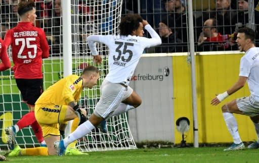 Late show: Bayern Munich's Joshua Zirkzee celebrates his goal