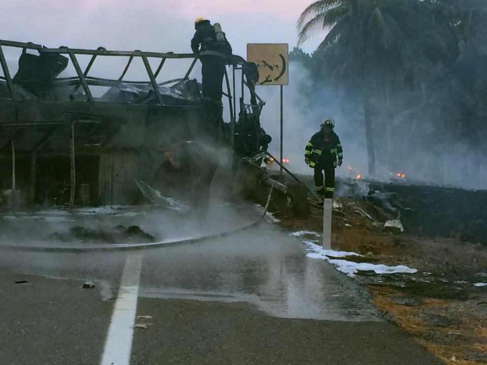 24 muertos tras choque en autopista Siglo XXI en México
