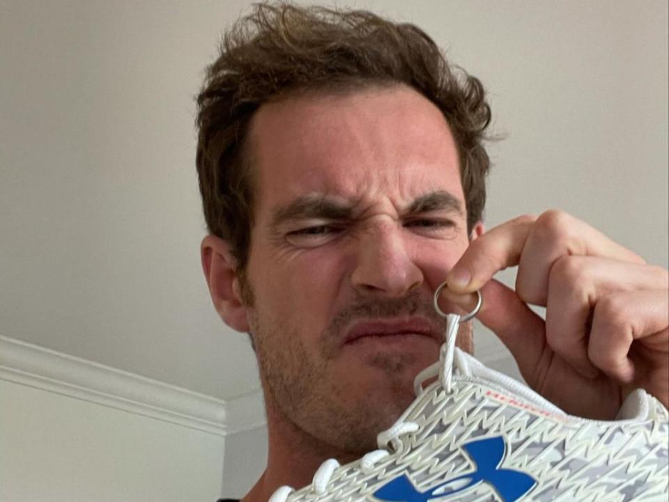 Andy Murray has retrieved his trainers and wedding ring (Andy Murray / Instagram)