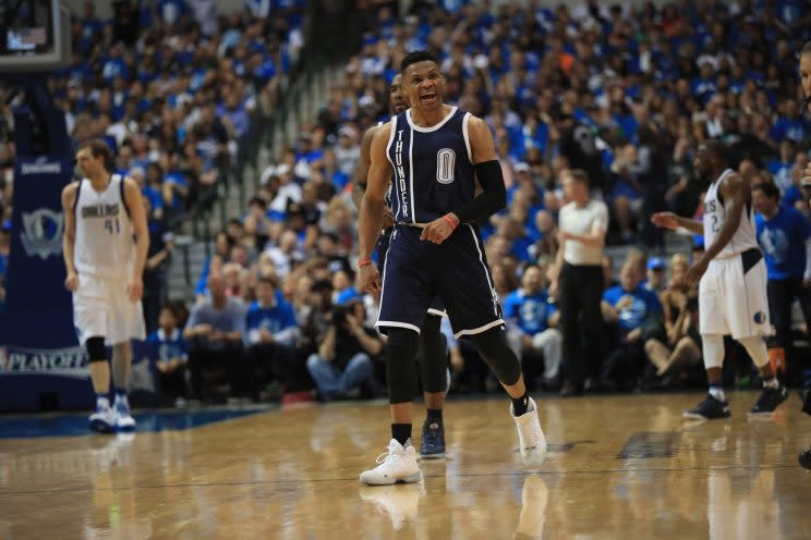 The Thunder are focused on a better future with Russell Westbrook. (Getty) 