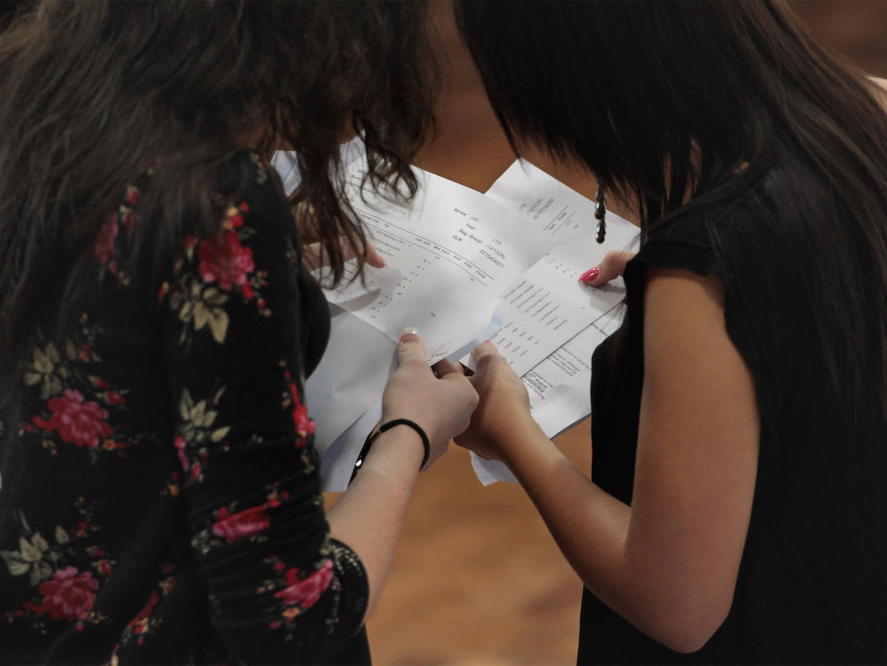 Thousands of students celebrate their A-level results this month: Getty Images