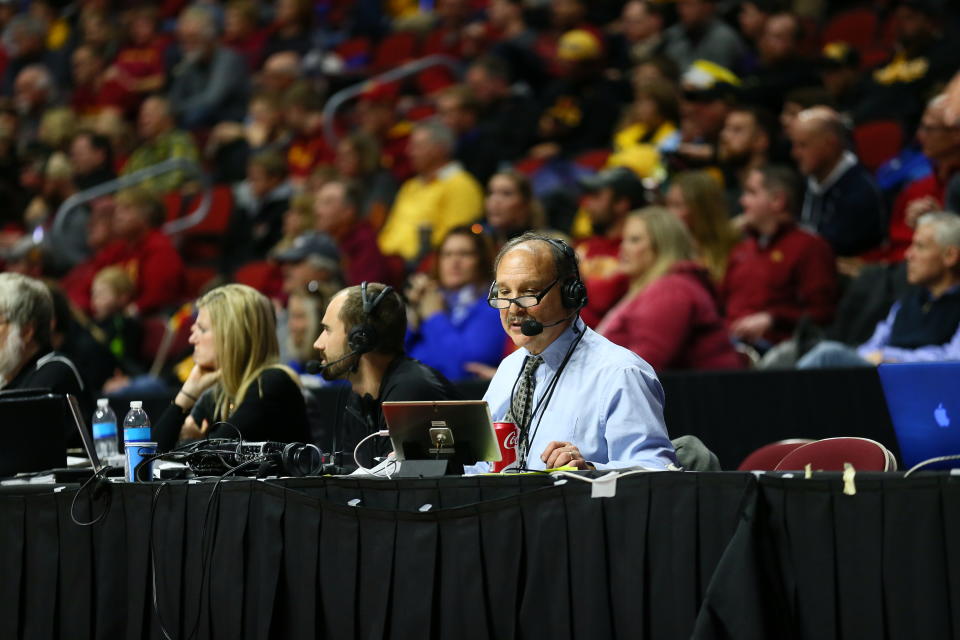 Drake basketball sportscaster Larry Cotlar was identified as a victim of Des Moines flash flooding Saturday night. (Drake University Athletics)