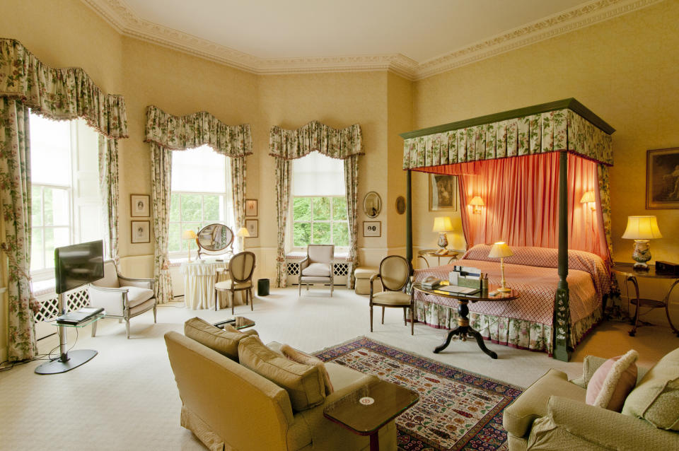 Spacious and decadent, you’re guaranteed a good night’s sleep in one of the hotel’s 48 rooms and suites [Photo: Hartwell House]