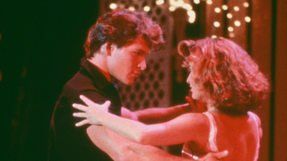 Celebrity contestants on 'The Real Dirty Dancing' will channel their best Patrick Swayze and Jennifer Grey. (Getty Images)