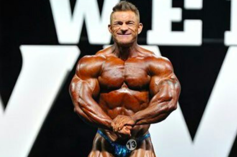 <em>Flex Lewis has been crowned Mr Olympia for the sixth consecutive time (Instagram/flex_lewis)</em>