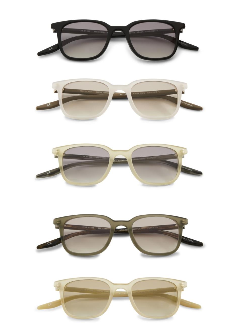 Barton Perreira X Fear of God sunglasses