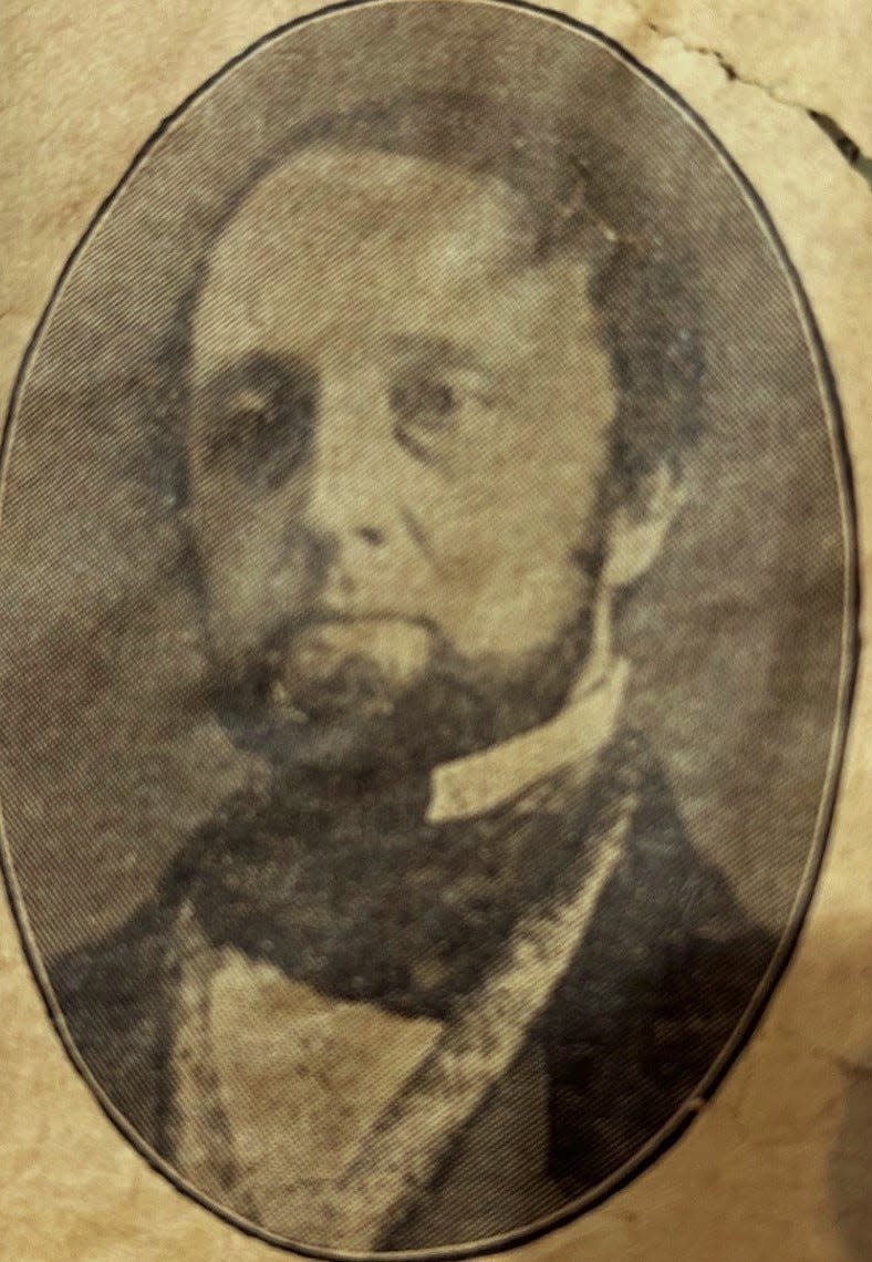 A rare image of Judge Charles Avery of Owego that appeared in an early Owego newspaper.