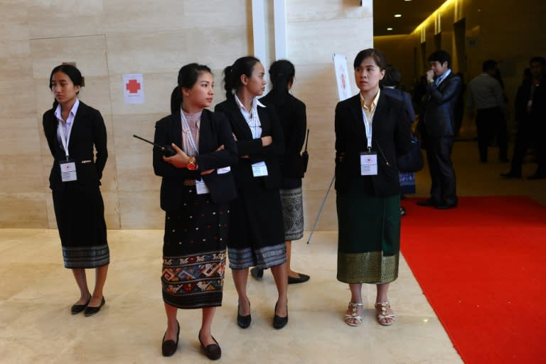 For many students, their duties at ASEAN were a rare opportunity to socialise with foreigners who are not backpackers, the most frequent western visitor to tropical Laos