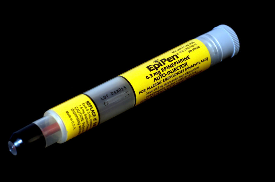 <em>Allergic – the girl was given an epinephrine pen and taken to hospital (Pictures: Getty)</em>