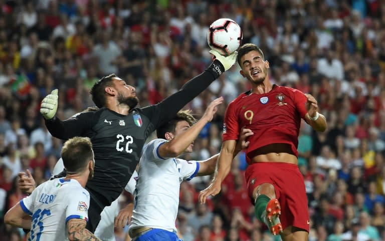 Goalkeeper Gianluigi Donnarumma earned praise in the Italian press for his performance against Portugal