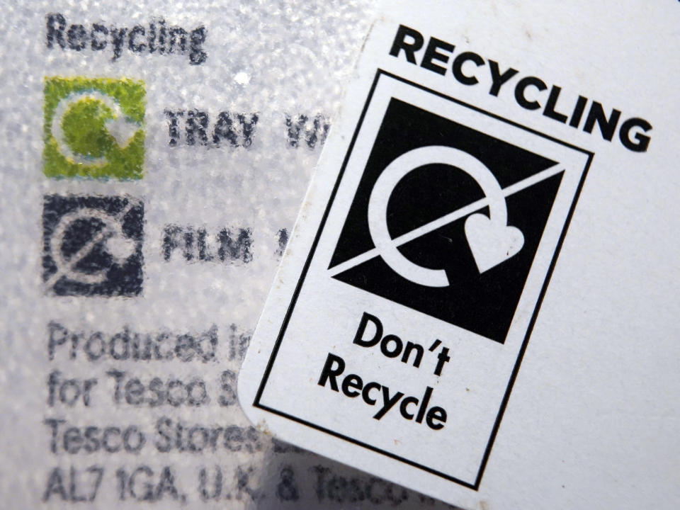 Ministers are cracking down on recycling at home after some items are wrongly placed in recycling bins. (PA)