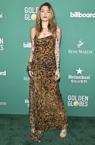 <p>Earl Gibson III/Billboard via Getty Images</p> Paris Jackson at the 2024 Billboard Golden Globes afterparty