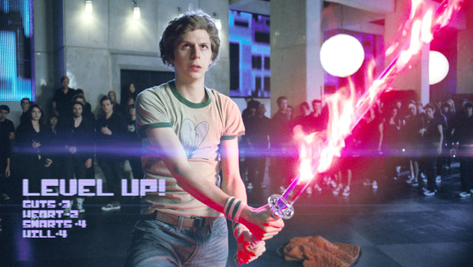 Screenshot from "Scott Pilgrim vs. the World"