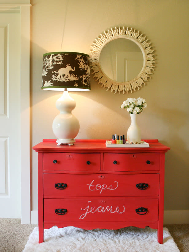 Chalkboard Dresser