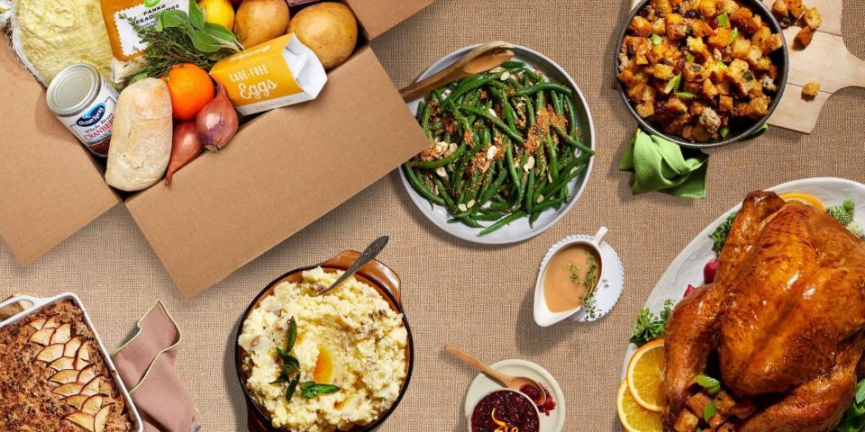 hellofresh thanksgiving box cooked