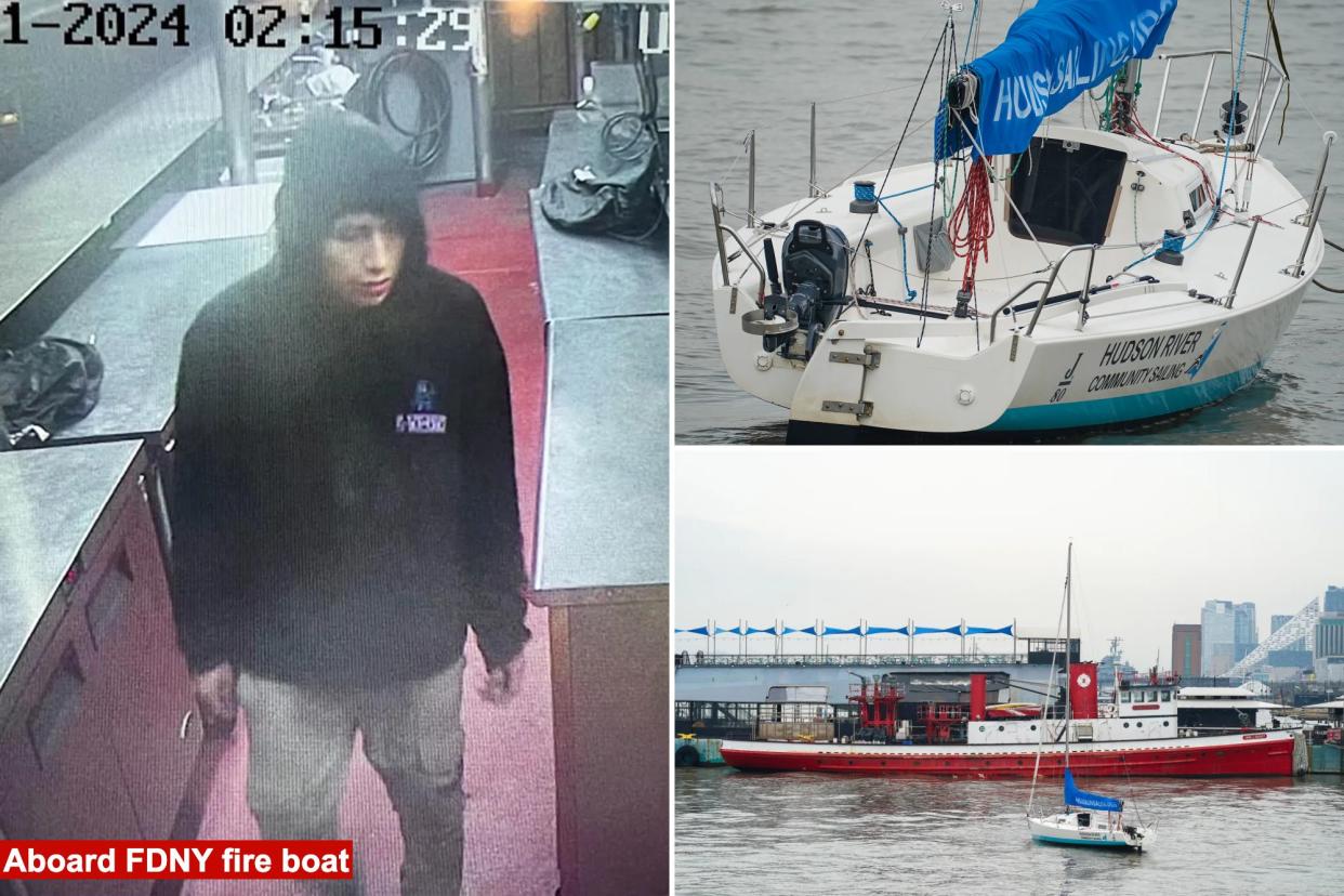 Homeless NYC migrant who 'swiped' historic FDNY boat freed without bail.