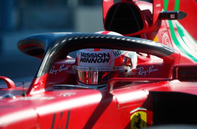 Ferrari driver Charles Leclerc