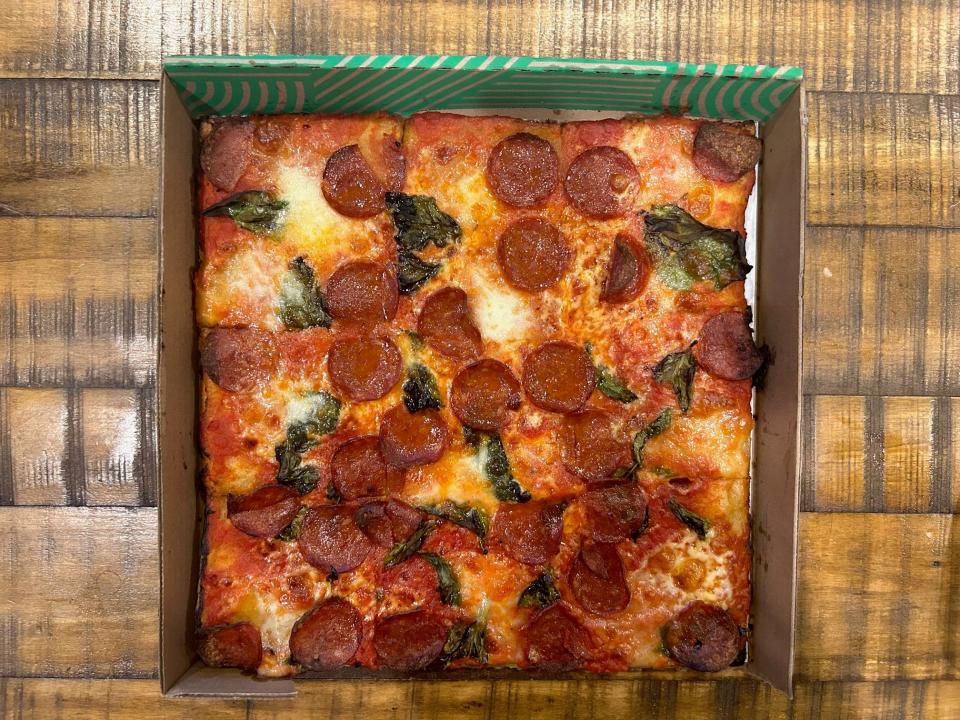 The Pepperoni Potts pizza from Goop Superfina