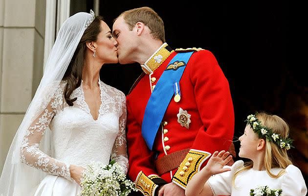 William is sure his mum's presence was there when he married Kate. Photo: Getty