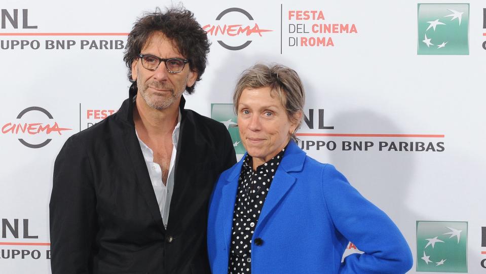 Joel Coen, Frances McDormand - Credit: Mega