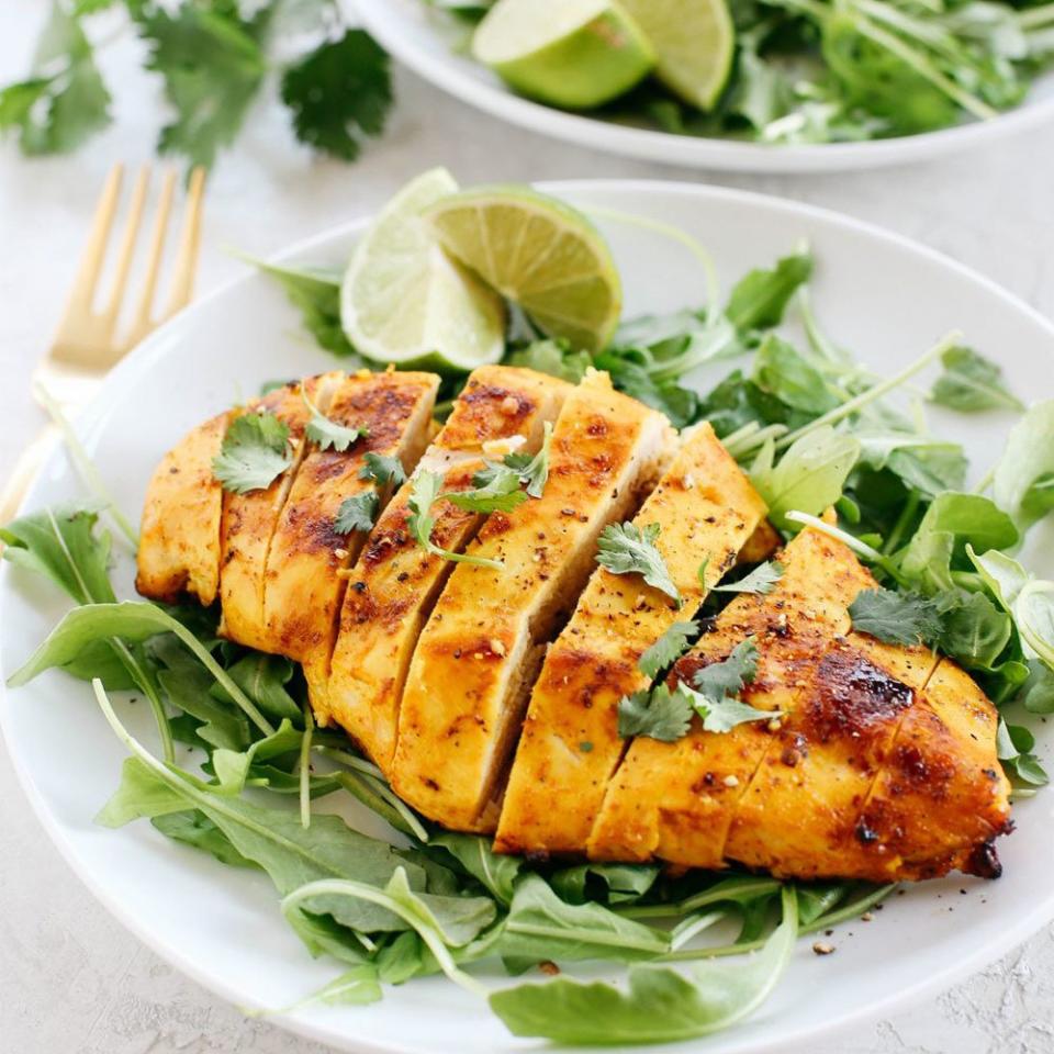 Turmeric Ginger Grilled Chicken