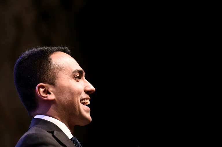 Luigi Di Maio, leader of the Italian anti-establishment Five Star Movement (M5S), has been involved with the party since its creation in 2009