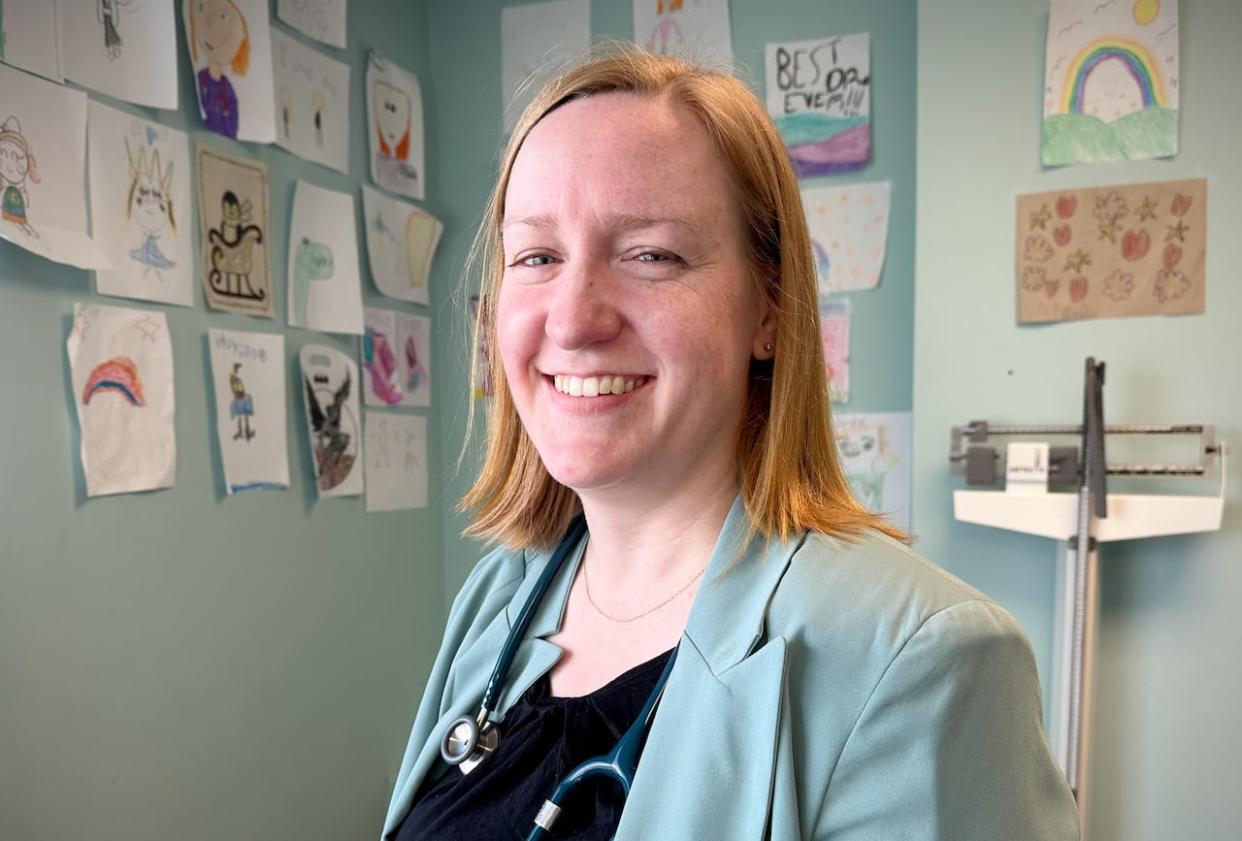 Dr. Katharine Kellock says she and her colleagues continue to have concerns about their capacity to take on teaching duties at Cape Breton University's new medical school. (Tom Ayers/CBC - image credit)