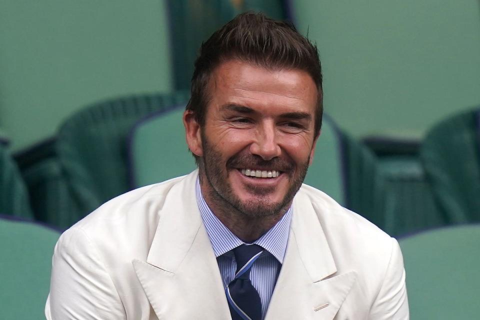 David Beckham now co-owns an American team (Adam Davy / PA)