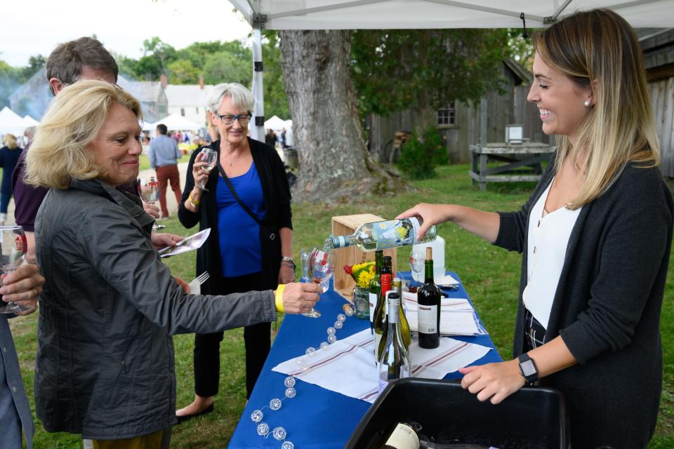 A scene from a recent Vintage & Vine Festival at Strawbery Banke Museum. This year's event will be held Saturday, Sept. 10.