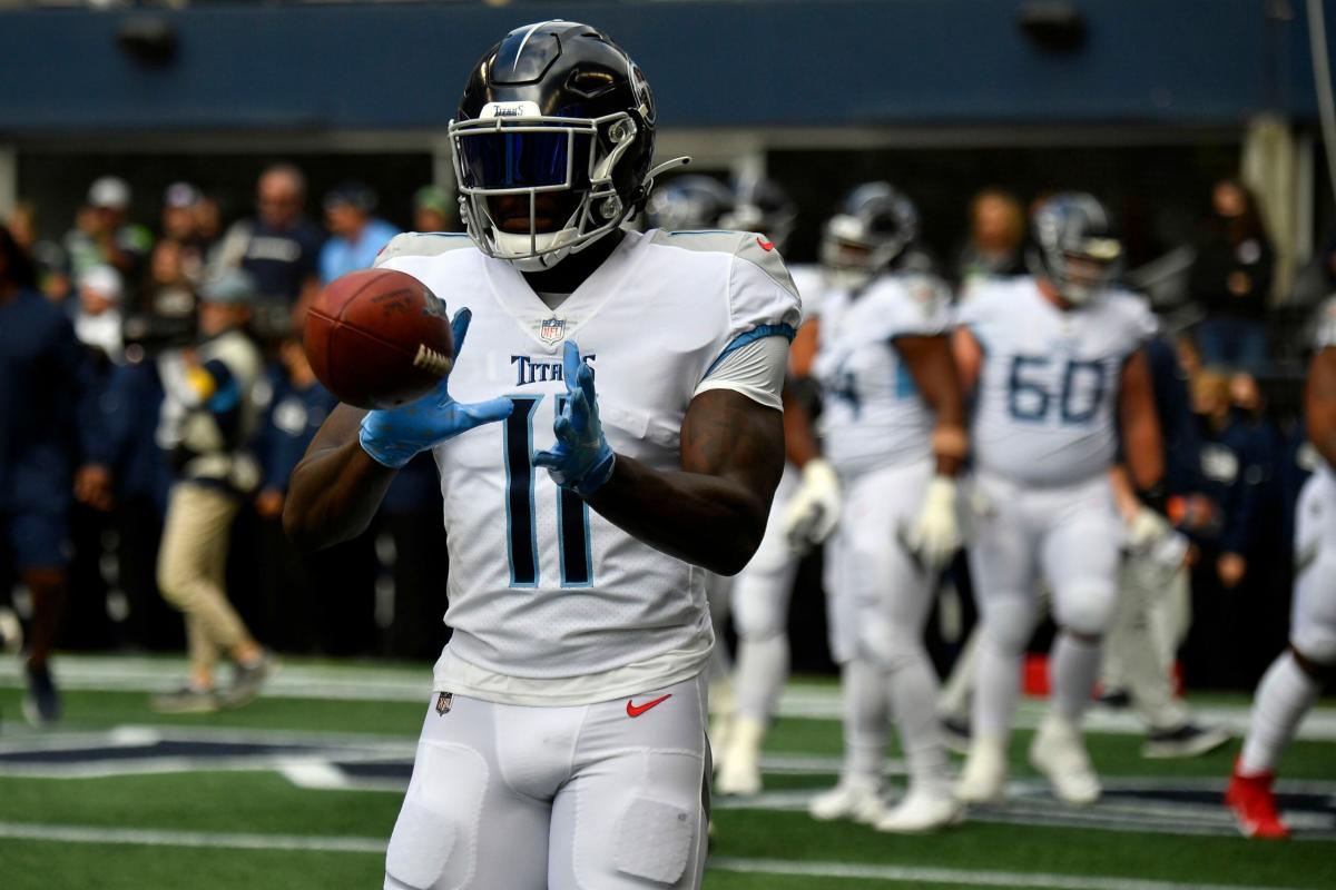 Tennessee Titans WR A.J. Brown ruled out vs. Jacksonville Jaguars