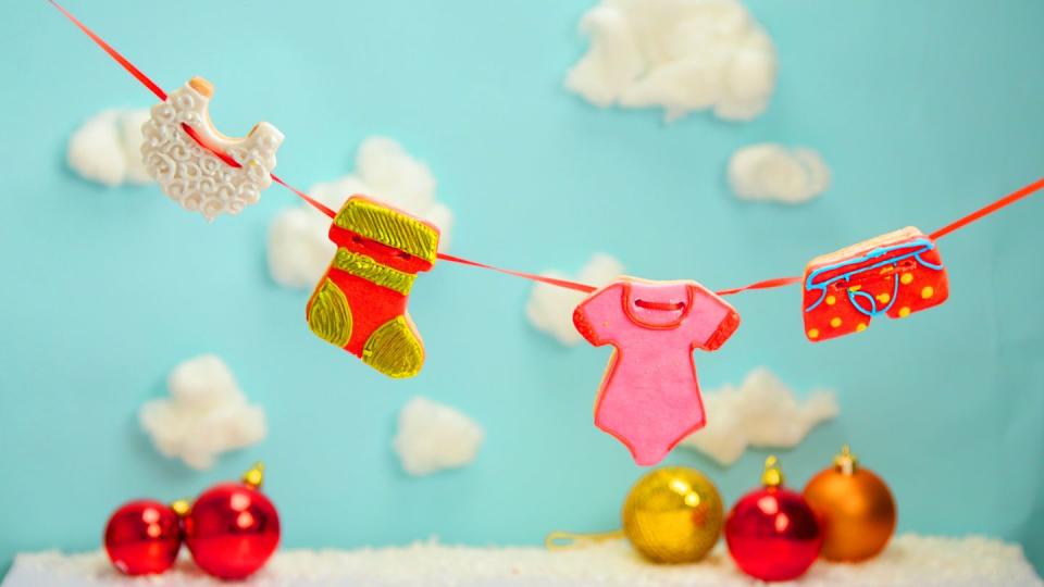 Santa's Washing Line Biscuits - Best homemade Christmas gifts 2022