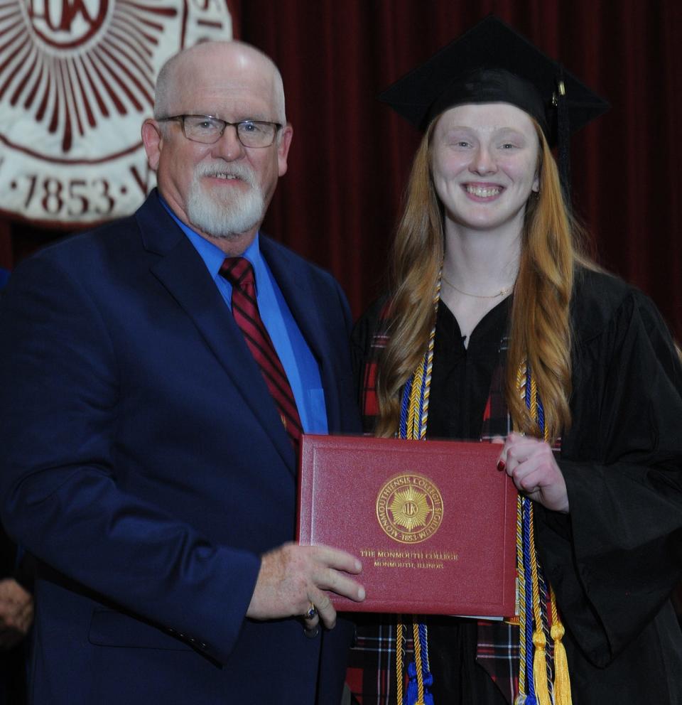 For the 11th time, Dana Poole presented a diploma to one of his daughters when he was on the stage for Melissa's graduation in May.