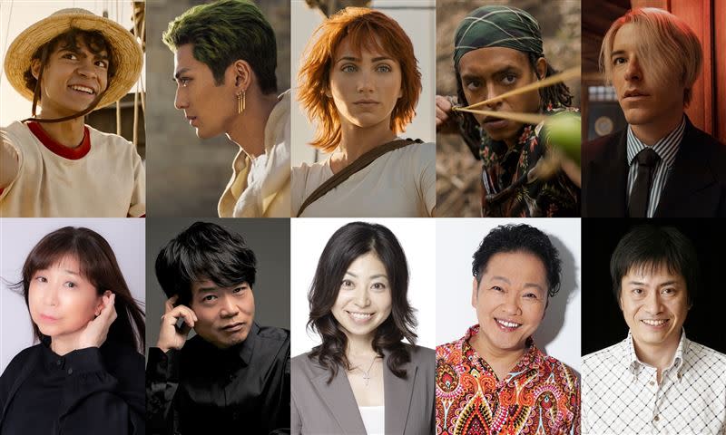 《航海王》真人版在日本原作中的主演聲優也共同加入演出。（圖／Netflix提供）