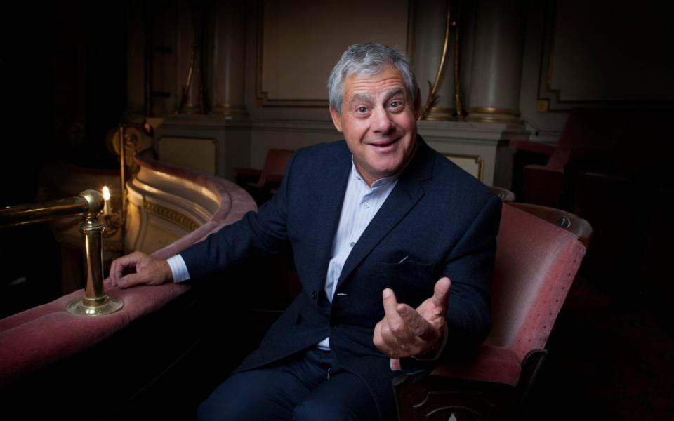 Theatre producer Cameron Mackintosh at the Noël Coward Theatre in 2016 - Rii Schroer