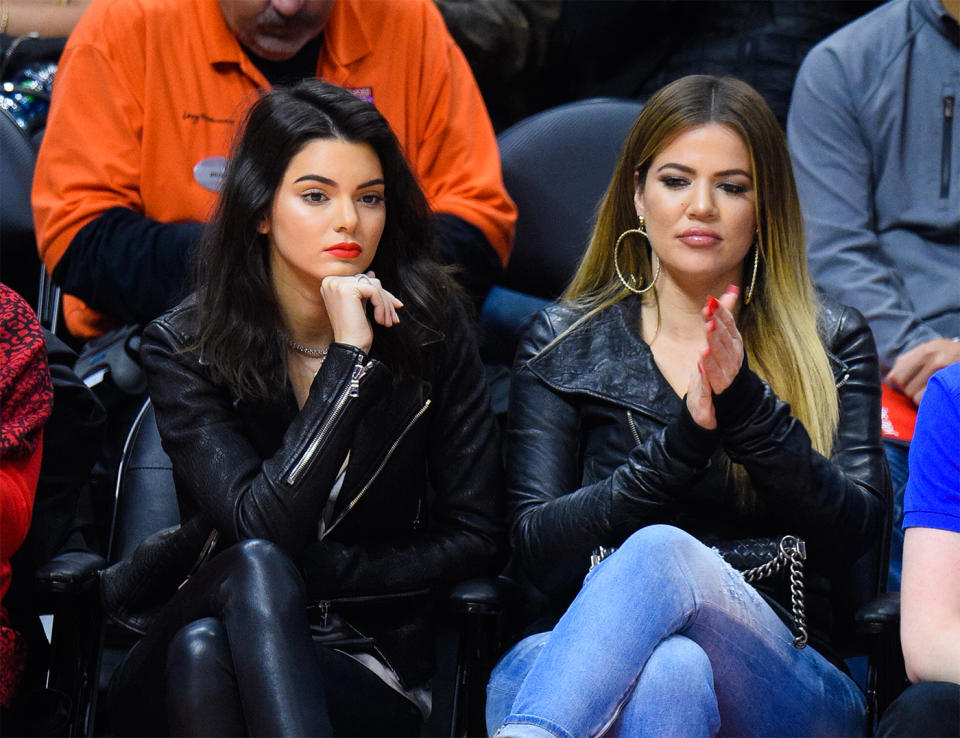 Kendall Jenner and Khloe Kardashian