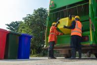 <p>We all toss wrappers and waste into our garbage cans without a second thought as to how it'll get disposed of properly. Sanitation workers provide the deeply crucial service of disposing of our everyday waste that drastically cuts down on the spread of disease and disarray. Sanitation workers like <a href="https://www.pbs.org/newshour/show/a-sanitation-workers-fears-about-collecting-trash-during-the-pandemic" rel="nofollow noopener" target="_blank" data-ylk="slk:Sammy Dattulo;elm:context_link;itc:0;sec:content-canvas" class="link ">Sammy Dattulo</a> in Chicago continue this work every day to service communities all across the metropolitan area regardless of the increased risk of exposure they face with bravery everyday. </p>