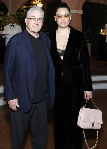 <p>Stefanie Keenan/WireImage</p> Robert De Niro and Tiffany Chen at the CHANEL and Charles Finch Annual Pre-Oscar Dinner on March 9, 2024